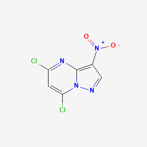 5,7-Dichloro-3-nitropyrazolo[1,5-a]pyrimidine