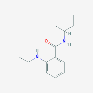 molecular formula C13H20N2O B1392627 N-(仲丁基)-2-(乙氨基)苯甲酰胺 CAS No. 1243076-15-4
