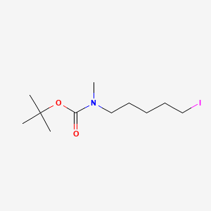 molecular formula C11H22INO2 B13926378 tert-Butyl (5-iodopentyl)(methyl)carbamate 