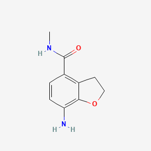 7-Amino-2,3-dihydro-N-methyl-4-benzofurancarboxamide