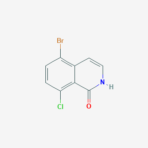 5-Bromo-8-chloro-1(2H)-isoquinolinone