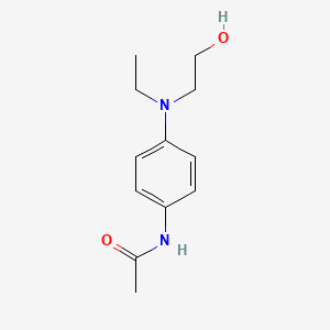 N-[4-[ethyl(2-hydroxyethyl)amino]phenyl]acetamide