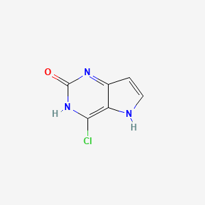 4-Chloro-3,5-dihydropyrrolo[3,2-d]pyrimidin-2-one