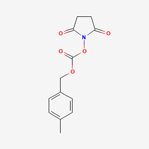 (2,5-dioxopyrrolidin-1-yl) (4-methylphenyl)methyl carbonate