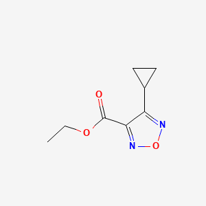 Ethyl 4-cyclopropyl-1,2,5-oxadiazole-3-carboxylate