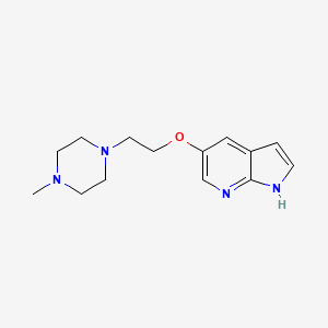 5-(2-(4-Methylpiperazin-1-yl)ethoxy)-1h-pyrrolo[2,3-b]pyridine