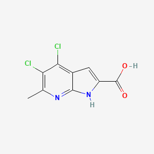 4,5-Dichloro-6-methyl-1H-pyrrolo[2,3-b]pyridine-2-carboxylic acid