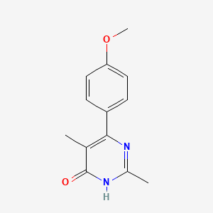 6-(4-Methoxyphenyl)-2,5-dimethylpyrimidin-4-ol