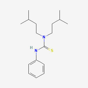 Thiourea, N,N-bis(3-methylbutyl)-N'-phenyl-