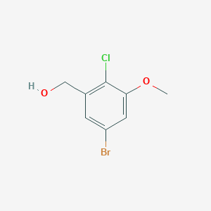 (5-Bromo-2-chloro-3-methoxyphenyl)methanol