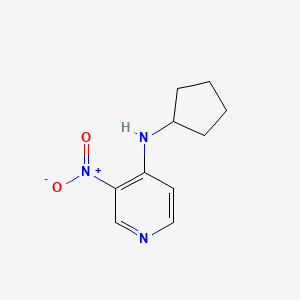 N-Cyclopentyl-3-nitro-4-pyridinamine