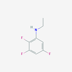 molecular formula C8H8F3N B1392693 N-乙基-2,3,5-三氟苯胺 CAS No. 1242962-47-5
