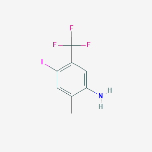 4-Iodo-2-methyl-5-(trifluoromethyl)aniline