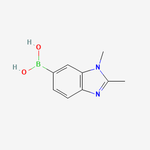 B-(1,2-Dimethyl-1H-benzimidazol-6-yl)boronic acid