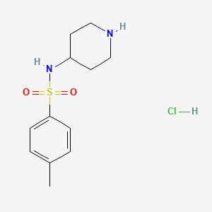 4-Methyl-N-(piperidin-4-yl)benzenesulfonamide hydrochloride