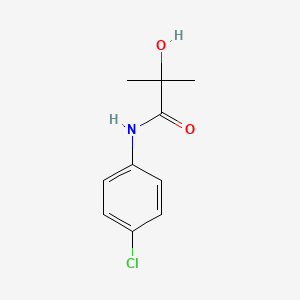 Propanamide, N-(4-chlorophenyl)-2-hydroxy-2-methyl-