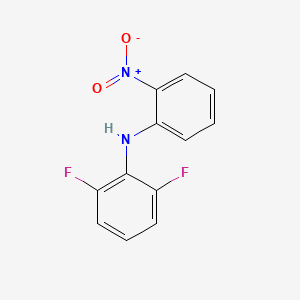 B1392704 2,6-Difluoro-N-(2-nitrophenyl)aniline CAS No. 1033225-43-2