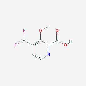 4-(Difluoromethyl)-3-methoxypicolinic acid