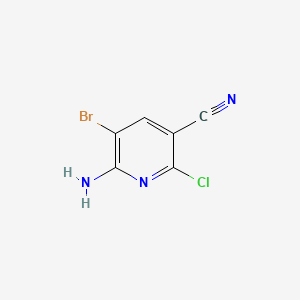 6-Amino-5-bromo-2-chloronicotinonitrile