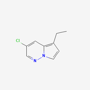 3-Chloro-5-ethylpyrrolo[1,2-b]pyridazine