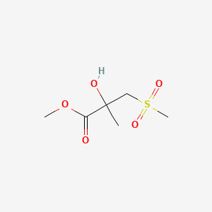 Methyl 2-hydroxy-2-methyl-3-(methylsulfonyl)propanoate