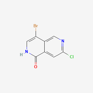 4-Bromo-7-chloro-2,6-naphthyridin-1(2H)-one