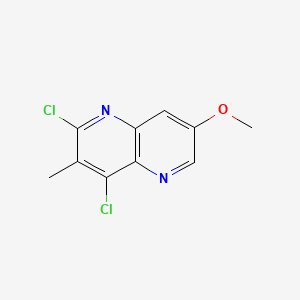 2,4-Dichloro-7-methoxy-3-methyl-1,5-naphthyridine