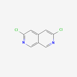 molecular formula C8H4Cl2N2 B13927545 3,6-Dichloro-2,7-naphthyridine 