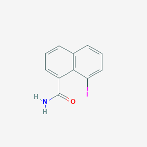 molecular formula C11H8INO B13927608 8-Iodo-1-naphthalenecarboxamide CAS No. 157735-55-2