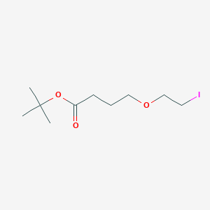 molecular formula C10H19IO3 B13927703 tert-Butyl 4-(2-iodoethoxy)butanoate CAS No. 1188264-73-4