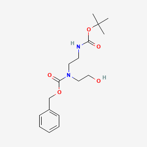 Benzyl 2-(boc-aminoethyl)(2-hydroxyethyl)carbamate