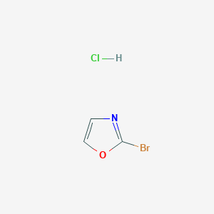 molecular formula C3H3BrClNO B1392803 2-溴-1,3-噁唑盐酸盐 CAS No. 1305712-69-9