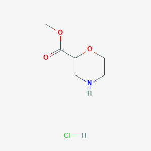 B1392808 Methyl morpholine-2-carboxylate hydrochloride CAS No. 937063-34-8