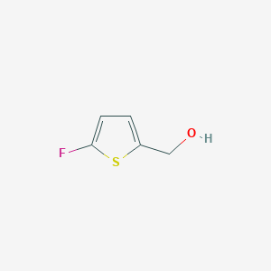 molecular formula C5H5FOS B1392848 (5-氟噻吩-2-基)甲醇 CAS No. 824983-56-4
