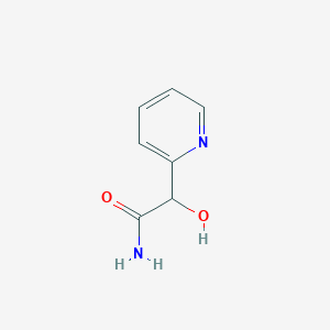 molecular formula C7H8N2O2 B13928583 2-Pyridineacetamide, |A-hydroxy- 