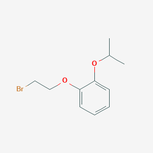 B1392860 1-(2-Bromoethoxy)-2-isopropoxybenzene CAS No. 1262059-05-1