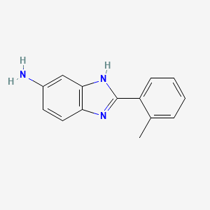 2-(2-Methylphenyl)-5-aminobenzimidazole