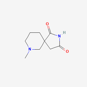 2,7-Diazaspiro[4.5]decane-1,3-dione, 7-methyl-