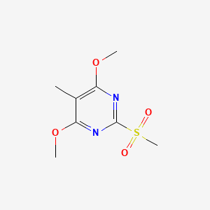 4,6-Dimethoxy-5-methyl-2-(methylsulfonyl)pyrimidine