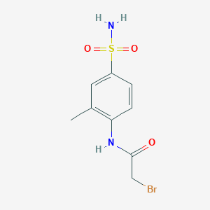 N-[4-(aminosulfonyl)-2-methylphenyl]-2-bromoacetamide