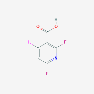 2,6-Difluoro-4-iodonicotinic acid