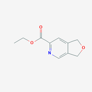 molecular formula C10H11NO3 B13928855 Ethyl 1,3-dihydrofuro[3,4-c]pyridine-6-carboxylate 