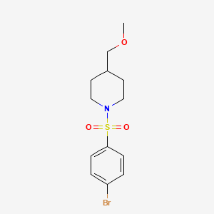 1-((4-Bromophenyl)sulfonyl)-4-(methoxymethyl)piperidine