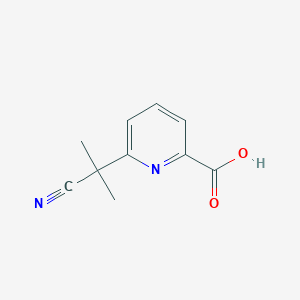 6-(2-Cyanopropan-2-yl)picolinic acid