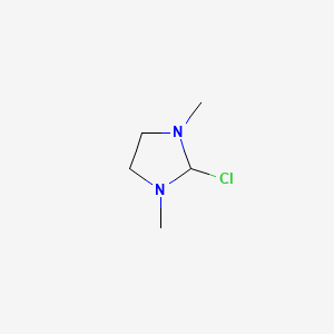 molecular formula C5H11ClN2 B13929030 2-Chloro-1,3-dimethylimidazolidine 