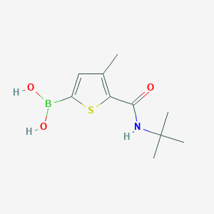 5-(Tert-butylcarbamoyl)-4-methylthiophen-2-ylboronic acid