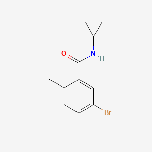 5-Bromo-N-cyclopropyl-2,4-dimethylbenzamide