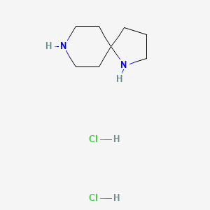 molecular formula C8H18Cl2N2 B1392909 1,8-二氮杂螺[4.5]癸烷二盐酸盐 CAS No. 1159822-20-4