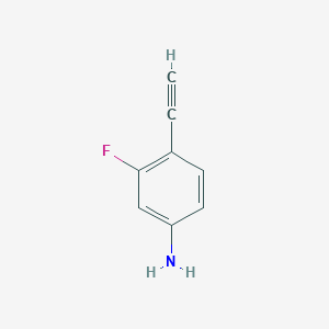 4-Ethynyl-3-fluoroaniline