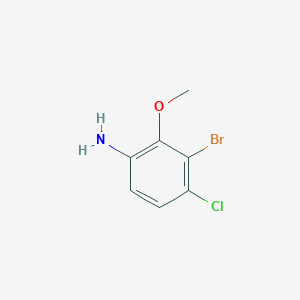 3-Bromo-4-chloro-2-methoxyaniline